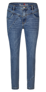Jeans Florida C 7/8 stretch denim roughed denim BUENA VISTA Gr S
