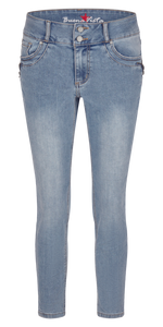 Jeans Tummyless-Z 7/8 stretch denim BUENA VISTA