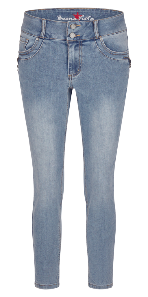 Jeans Tummyless-Z 7/8 stretch denim BUENA VISTA