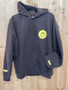 Special-Hoodie Smile dunkelbraun