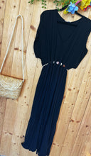Laden Sie das Bild in den Galerie-Viewer, 🖤Maxi/Kleid schwarz onesize