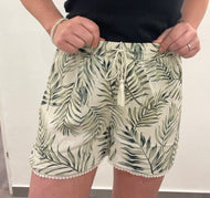 Short Si44a offwhite palm S