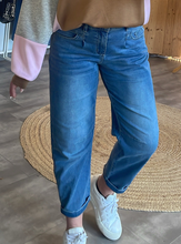 Laden Sie das Bild in den Galerie-Viewer, Jeans Barrel cozy Denim charming Blue BUENA VISTA