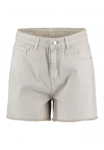 Highwaist Short Zo44e beige XL