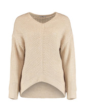 Laden Sie das Bild in den Galerie-Viewer, Sweater Pi44pa beige marl Gr XS &amp; L