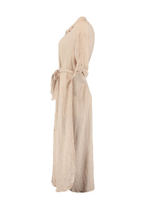 Musselin-Kleid Jo44ni beige (XS-XXL)