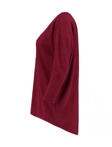 Oberteil Mi44a ruby red marl (XS- XXL)