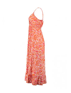 Midi-Kleid Ol44ly orange div (XS-XXL)