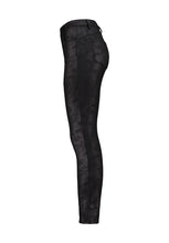 Laden Sie das Bild in den Galerie-Viewer, Pants La44tifa black velvet