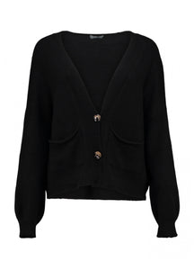 Cardigan Zo44e schwarz (XS/S-L/XL)