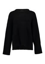 Laden Sie das Bild in den Galerie-Viewer, Basic-Pullover Do44rothea black Gr S &amp; XL