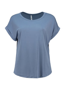 Basic-Shirt Se44nta (XS-XXL) denim blue