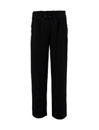 Wide-Leg-Pants Tr44ay black (XS )