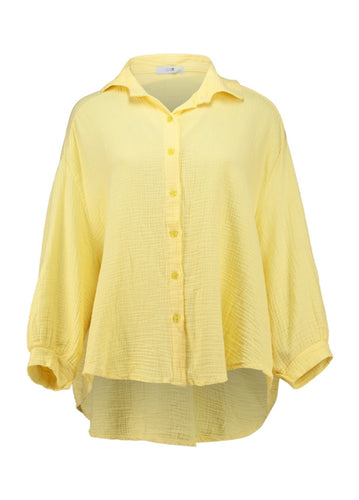 Musselinbluse Mu44sina gelb (XS-XXL)