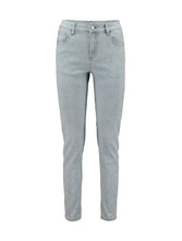 Laden Sie das Bild in den Galerie-Viewer, Highwaist Skinny Jeans Am44our lightblue/heart Gr M