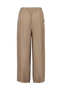 Pants El44len taupe stripe (XS-XXL)