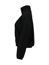 Laden Sie das Bild in den Galerie-Viewer, Kuschel-Jacke Ma44nitabo black  (XS-XXL)