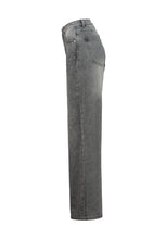Laden Sie das Bild in den Galerie-Viewer, Wide-Leg St44ina grey glitter Gr S