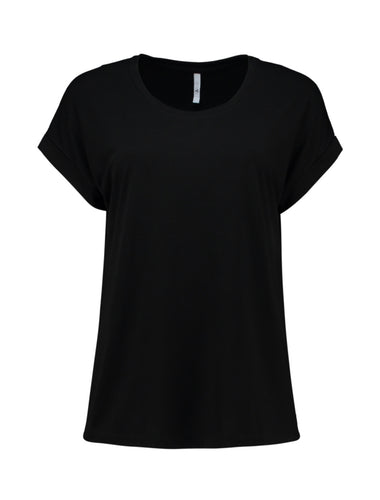 Basic-Shirt Fa44ra black (XS-XXL)