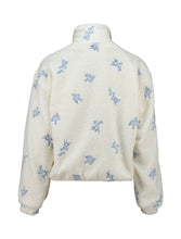 Laden Sie das Bild in den Galerie-Viewer, Teddy-Jacke Po44lly lightblue flowers (XS-XXL)