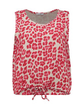 Laden Sie das Bild in den Galerie-Viewer, Musselintop Pa44lina pink leo (XS-XXL)