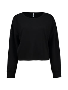 Basic-Pullover Be44lli schwar (XS-XXL)