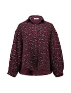 Musselinbluse Le44ony burgundy (XS-XXL)