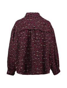 Musselinbluse Le44ony burgundy (XS-XXL)