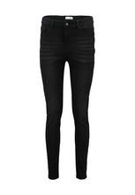 Laden Sie das Bild in den Galerie-Viewer, Highwaist Sk44inny black-washed (XS
