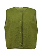 Teddy-Weste lightgreen (XS-XXL)