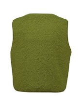 Laden Sie das Bild in den Galerie-Viewer, Teddy-Weste lightgreen (XS-XXL)
