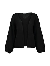 Laden Sie das Bild in den Galerie-Viewer, Cardigan Vi44vien schwarz (XS/S-L/XL)