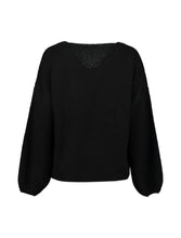 Laden Sie das Bild in den Galerie-Viewer, Cardigan Vi44vien schwarz (XS/S-L/XL)