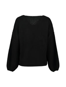 Cardigan Vi44vien schwarz (XS/S-L/XL)