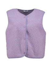 Laden Sie das Bild in den Galerie-Viewer, Teddy-Weste lavender (XS-XXL)