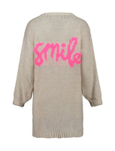 Laden Sie das Bild in den Galerie-Viewer, Cardigan So44uri beige/neonpink (XS/S-L/XL)