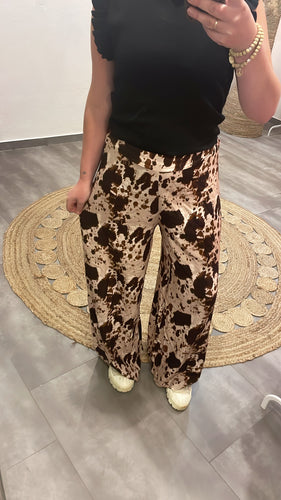 Wide-Leg-Pants To44la cow  (XS-XXL)