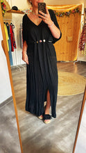 Laden Sie das Bild in den Galerie-Viewer, 🖤Maxi/Kleid schwarz onesize