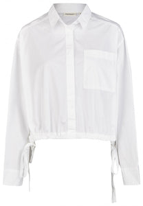 Cropped Bluse mit Zugband BROADWAY Fashion