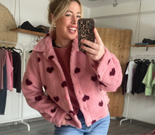 Laden Sie das Bild in den Galerie-Viewer, Teddy-Jacke El44lie Gr XS/S