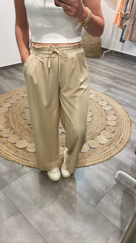 Wide-Leg-Pants Tr44ay beige (XS-XXL)