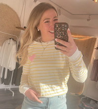 Laden Sie das Bild in den Galerie-Viewer, Pullover Ne44va yellow stripe XS-L