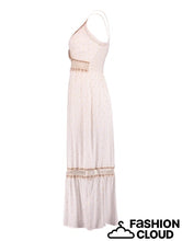 Laden Sie das Bild in den Galerie-Viewer, Boho-Kleid mit Gold-Dots S, M, L