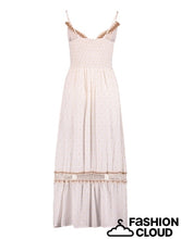 Laden Sie das Bild in den Galerie-Viewer, Boho-Kleid mit Gold-Dots S, M, L