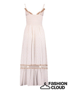 Boho-Kleid mit Gold-Dots S, M, L