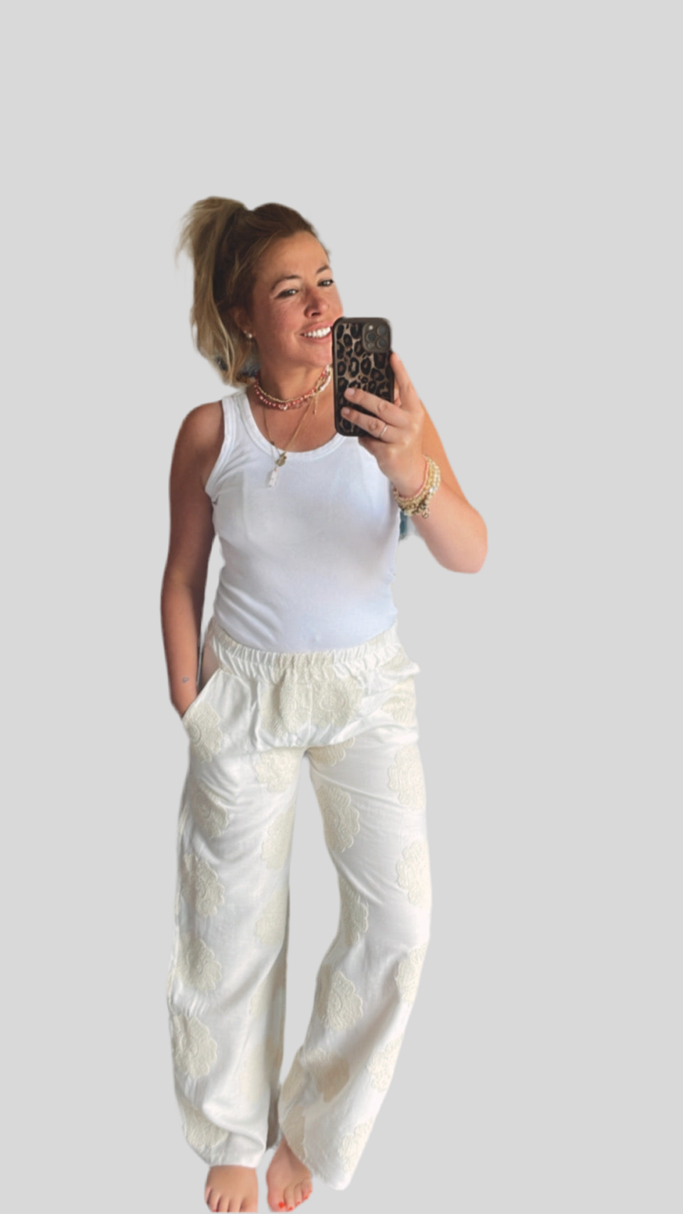 Pants Ca44llie beige (XS-XXL)