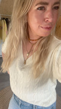 Laden Sie das Bild in den Galerie-Viewer, Pullover 1/2 Arm Ze44na offwhite (XS-XXL)