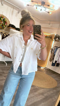 Laden Sie das Bild in den Galerie-Viewer, Musselinbluse 1/2 Arm Po44lly (XS-XXL)