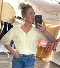 Laden Sie das Bild in den Galerie-Viewer, Pullover 1/2 Arm Ze44na offwhite (XS-XXL)