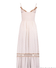 Laden Sie das Bild in den Galerie-Viewer, Boho-Kleid mit Gold-Dots S, M, L